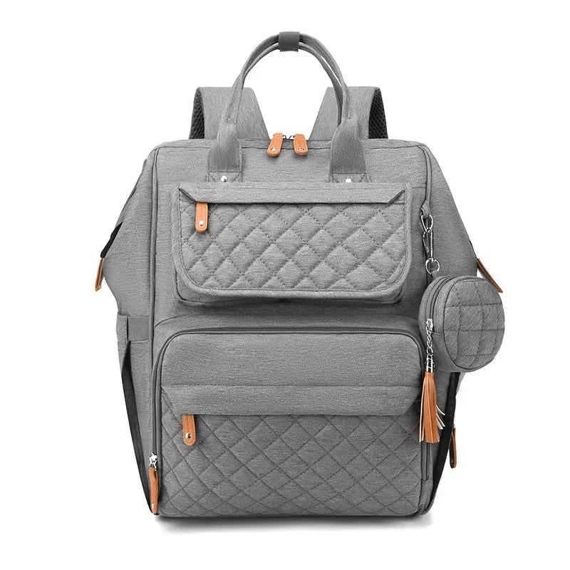 Multi-Compartment Mommy Diaper Backpack