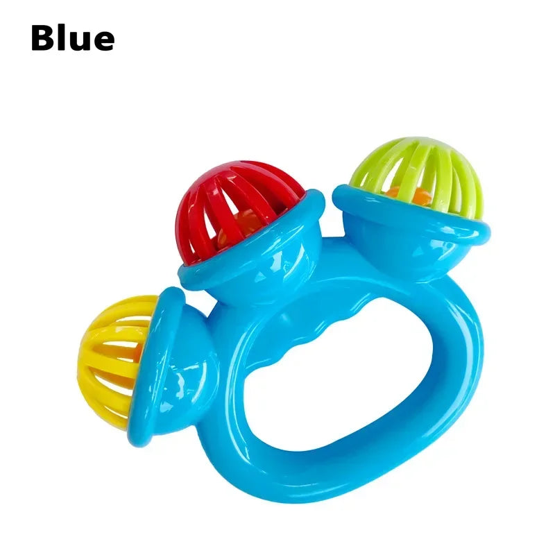 1/4PCS Newborn Hand Rattle Ball Baby Toys Grasping Hand Bell Sensory Toys Kids Safety Materials Toys for Baby Children Best Gift