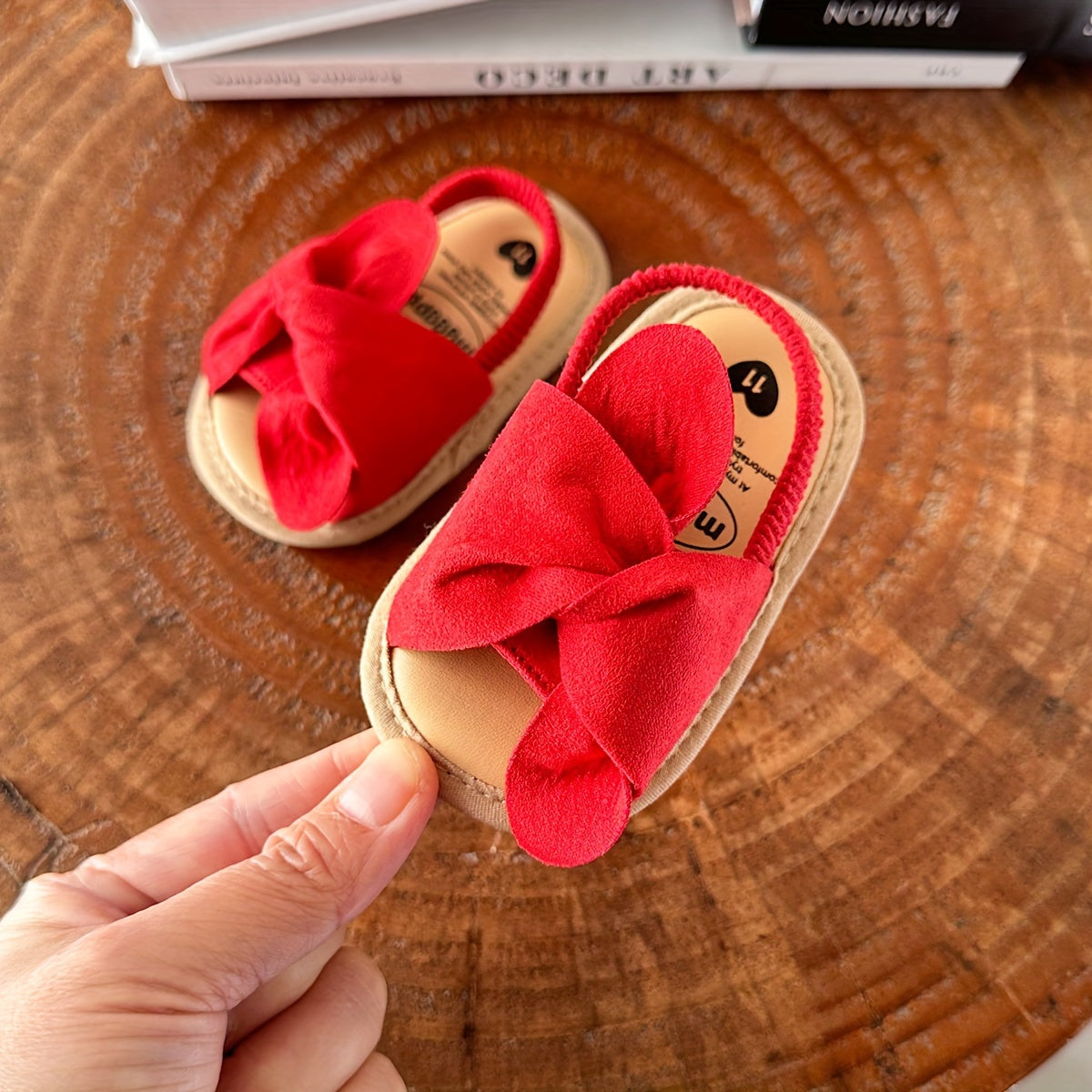 Floral Non-slip Baby Girl Sandals with Ruffle Trim – Comfy Open Toe Toddler Princess Shoes for Spring/Summer