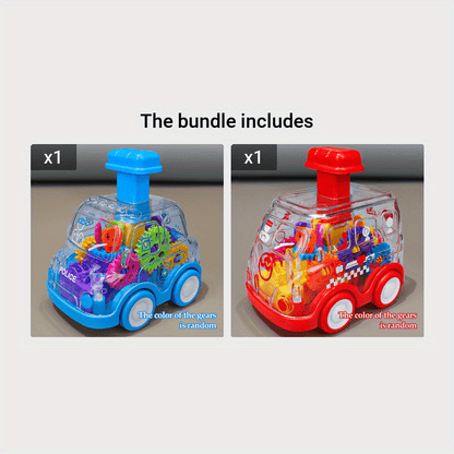 Children Press Car Boy 3 Inertia Pull Back Car 1-2 Years Old Baby 6 Months Baby Educational Toy Resistant To Falling