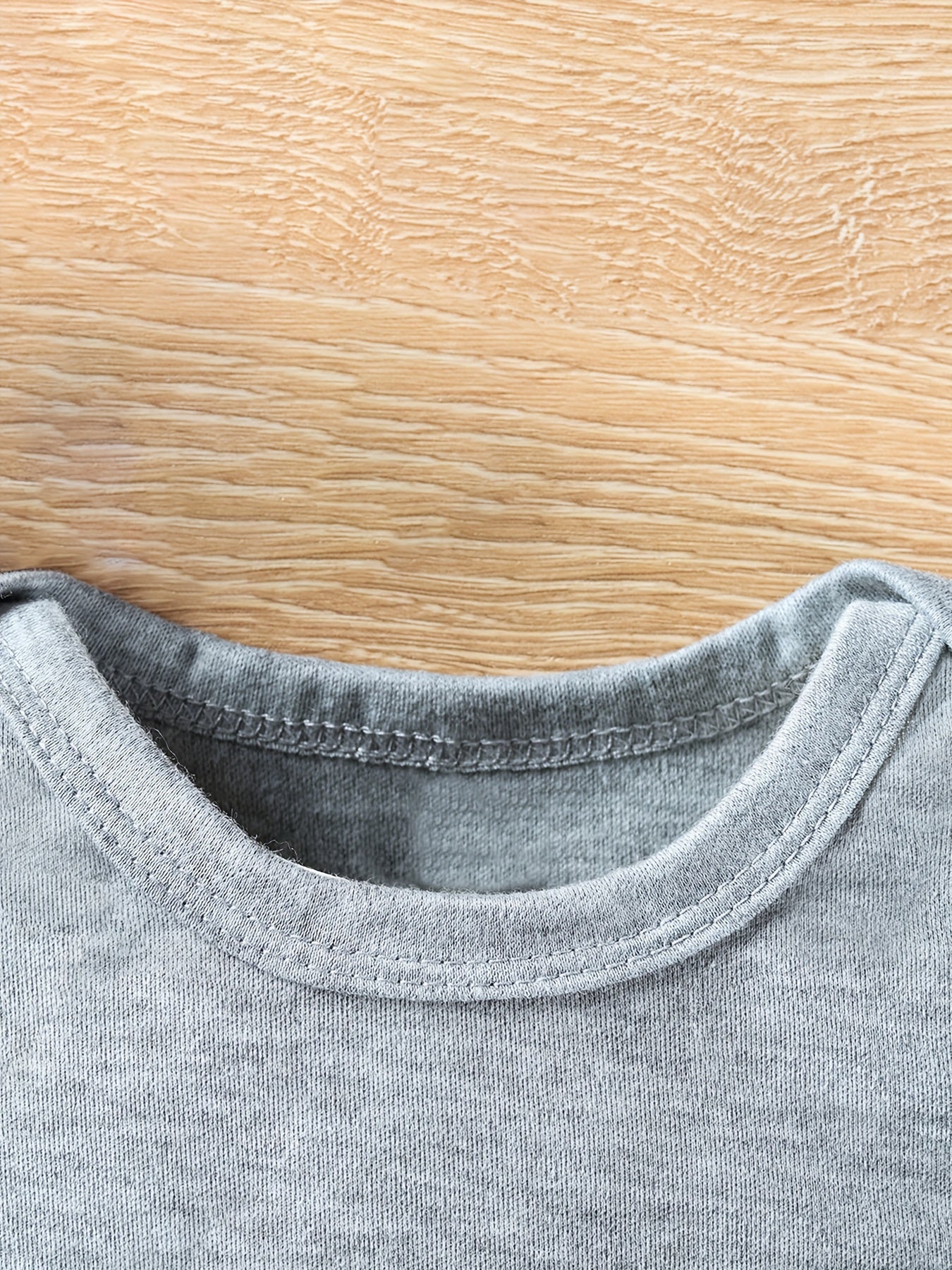 Infant Baby Boys "My Siblings Have Paws" Short Sleeve Onesie Clothes, Suitable For Indoor And Outdoor Wear