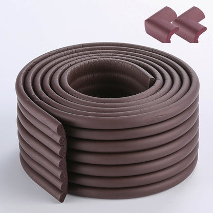 Proofing Edge And Corner Guard Protector Set, 6.5 Feet Edges & 2 Foam Corners, Furniture And Tables Child Baby Proof Bumpers , Pre-Taped Corner Cushions