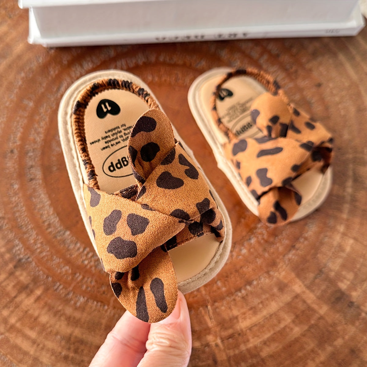 Floral Non-slip Baby Girl Sandals with Ruffle Trim – Comfy Open Toe Toddler Princess Shoes for Spring/Summer