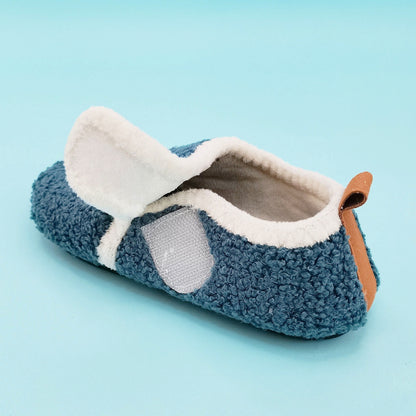 [Popular Choice] Adorable Cartoon Baby Girl Footwear - Soft, Warm for Spring/Fall | Cozy Toddler Indoor Slippers with Non-Slip TPR Sole
