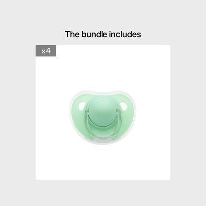 2 Options Matte Surface Baby Pacifier with Cover, Thumb & Cherry Round Shape Soother Pacifiers for Boy and Girl, Christmas Thanksgiving Day Gift