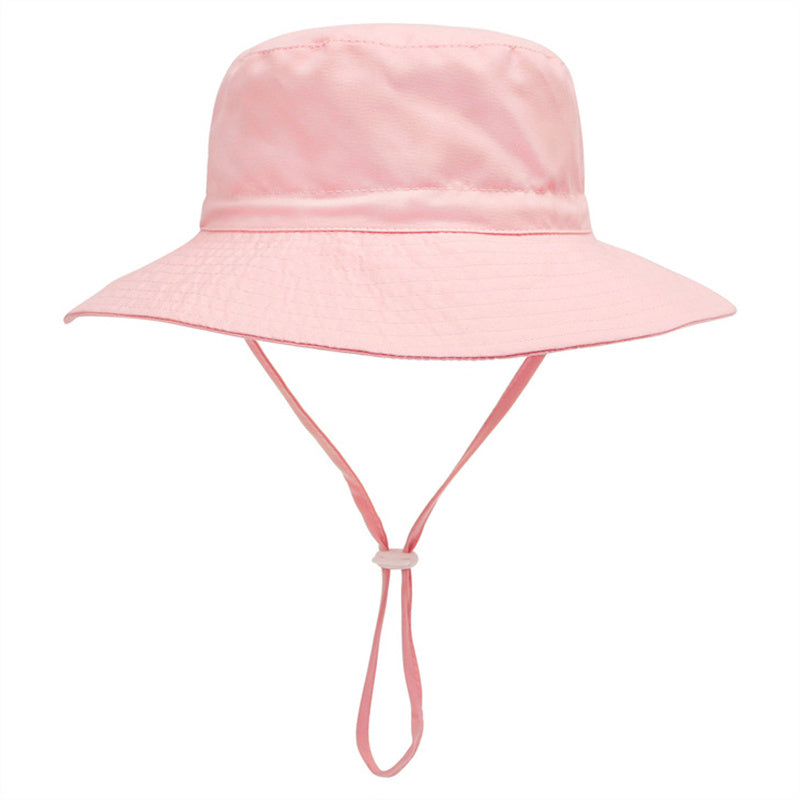 Summer Baby Sun Hats for Girls And Boys, Beach Bucket Hats for Ages 0-8.