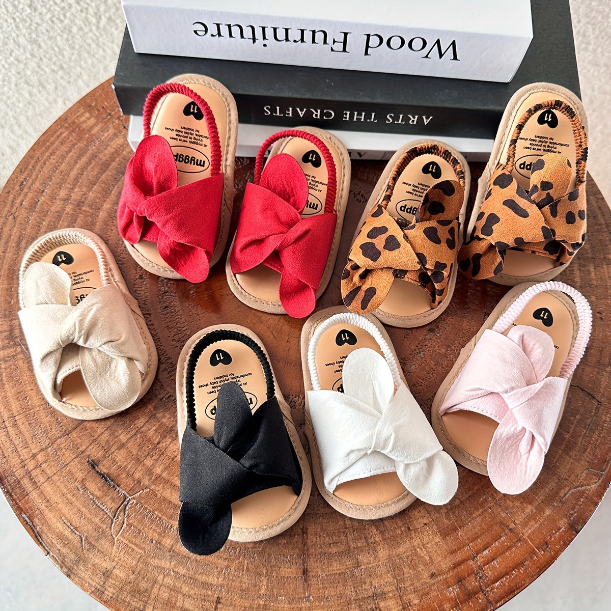 Floral Non-slip Baby Girl Sandals with Ruffle Trim – Comfy Open Toe Toddler Princess Shoes for Spring/Summer