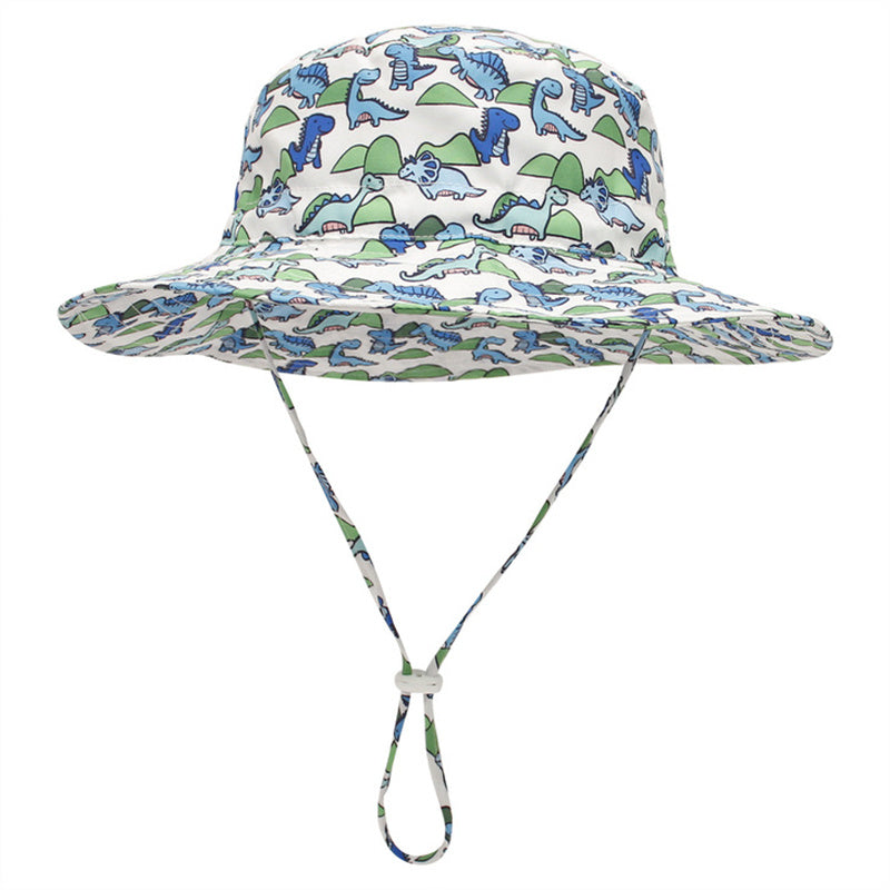 Summer Baby Sun Hats for Girls And Boys, Beach Bucket Hats for Ages 0-8.