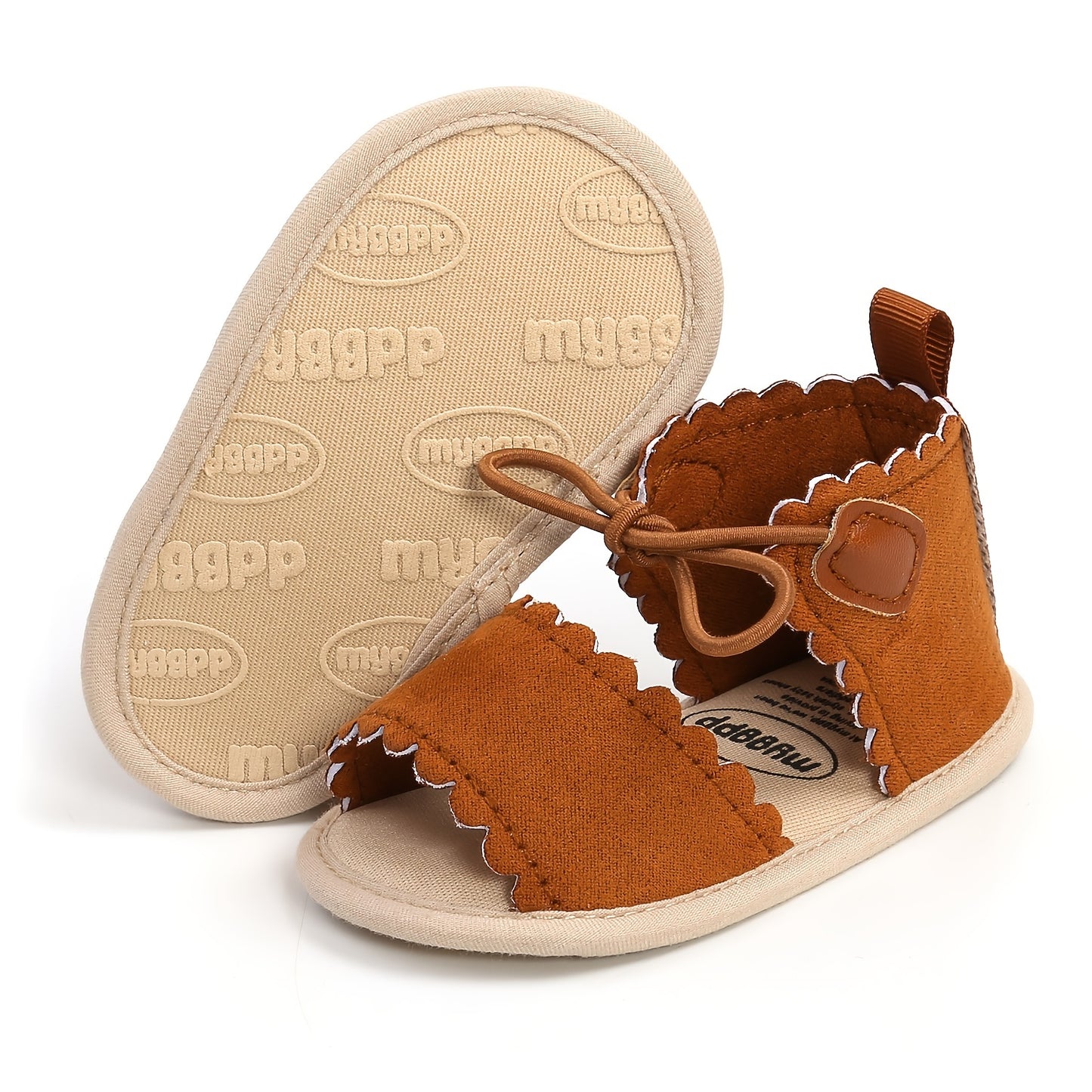 Adorable & Lightweight Baby Girl Sandals: Open-Toe, Easy Fasten Crib Shoes Perfect for First Walkers – Spring/Summer Ready