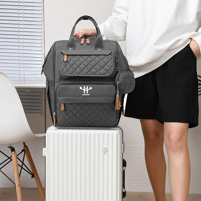 Multi-Compartment Mommy Diaper Backpack