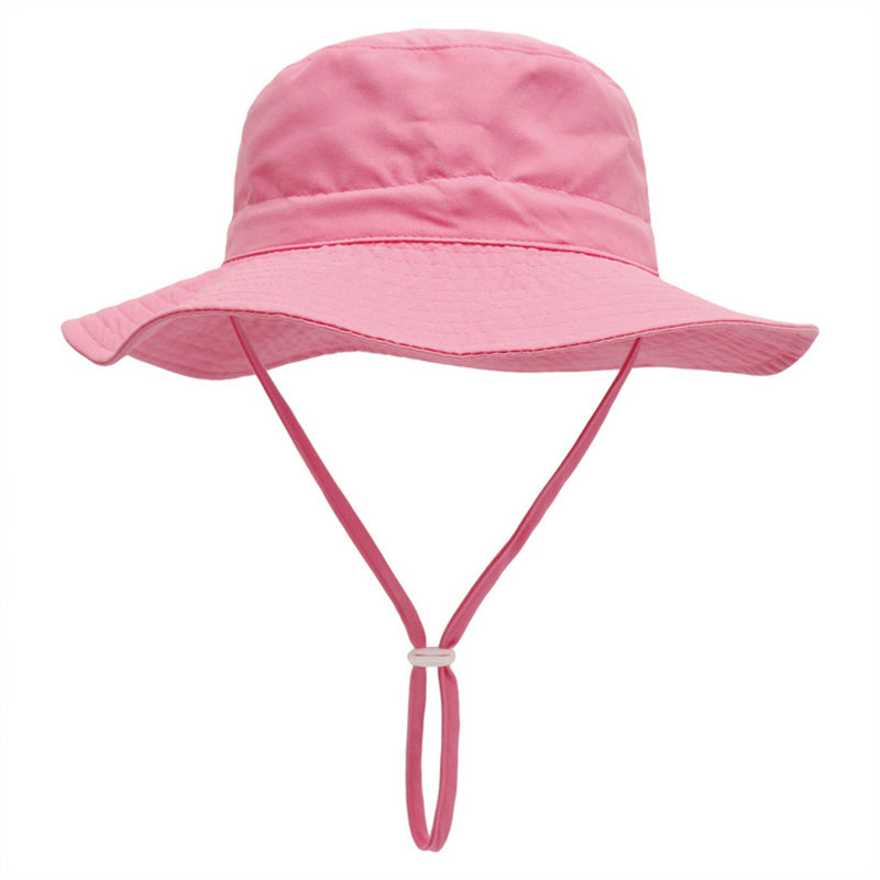 Summer Baby Sun Hats for Girls And Boys, Beach Bucket Hats for Ages 0-8.