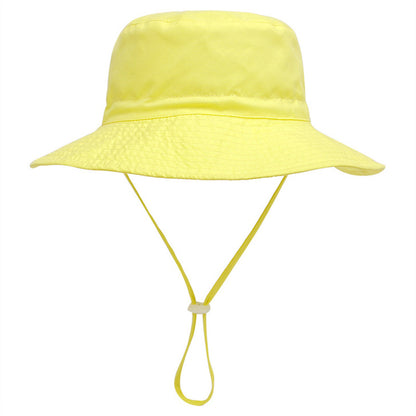 Summer Baby Sun Hats for Girls And Boys, Beach Bucket Hats for Ages 0-8.