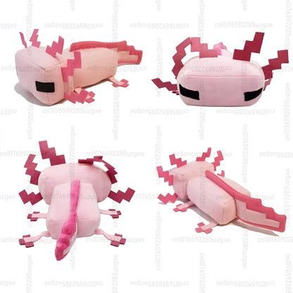 MINISO Cute Mosaic Plush Doll Turtle Wolf Fox Toy Doll Cartoon Animal Toys Kids Baby Children Christmas Gift