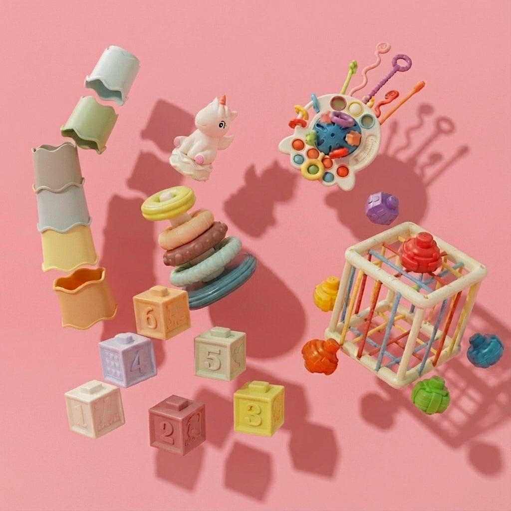 Montessori Sensory Baby Toy Set