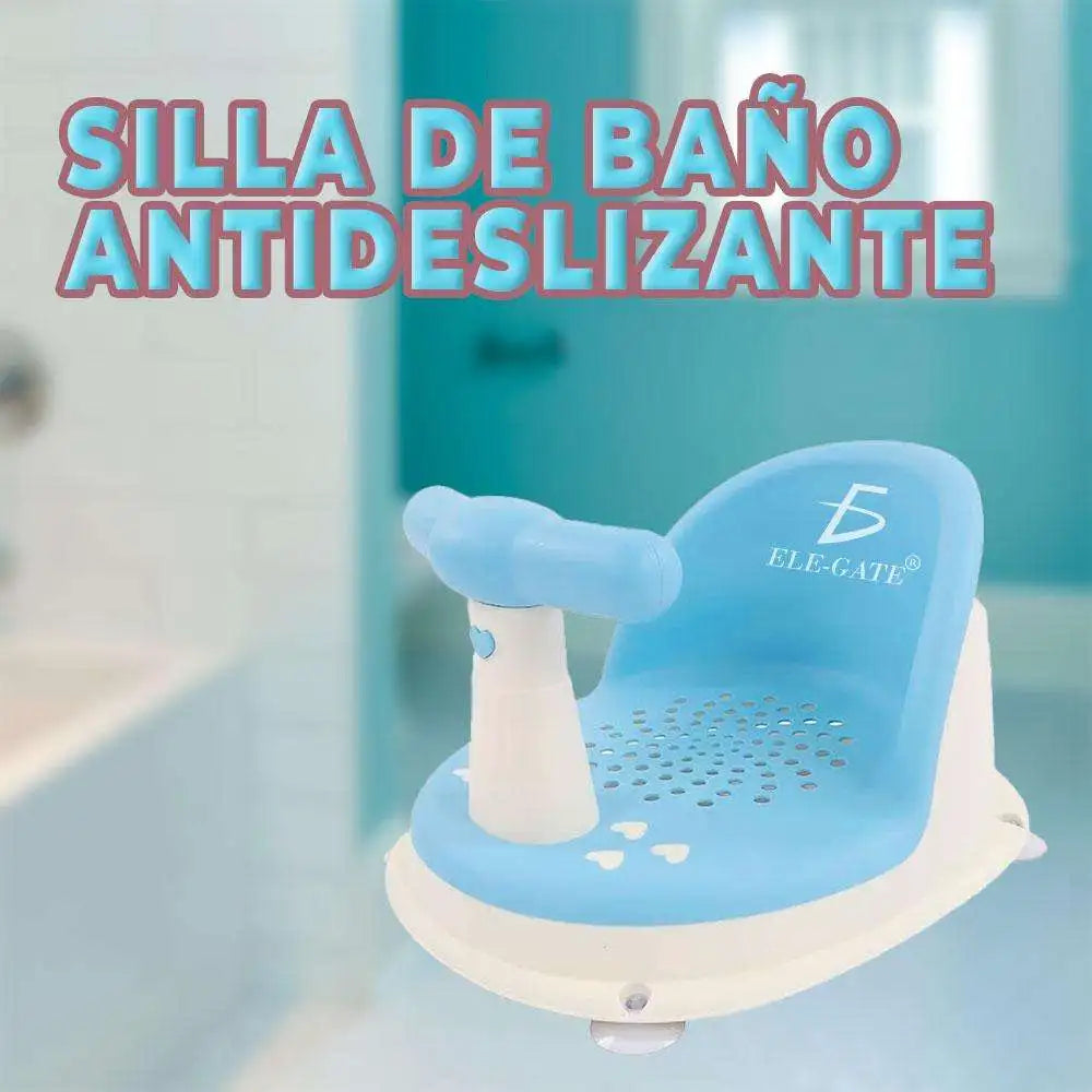 Baby Bath Seat with Backrest and Non-Slip Suction Cups - Comfort and Safety in the Bath