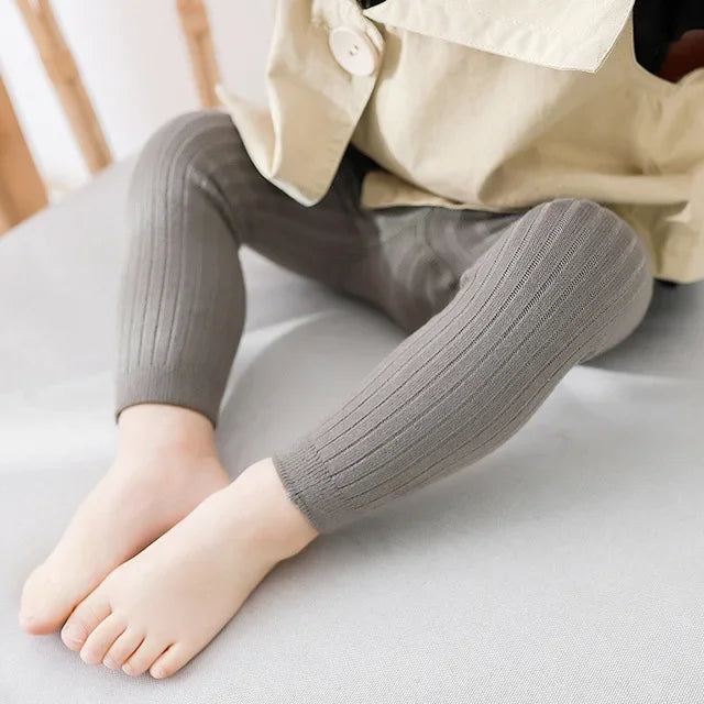 Clearance_Spring Autumn Baby Boys Girls Pants Newborn Girl Leggings Tights Cotton Stretch Kids Children Knitting Trousers For 0