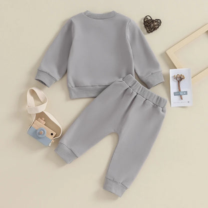 Baby Boy Sweatshirt Set