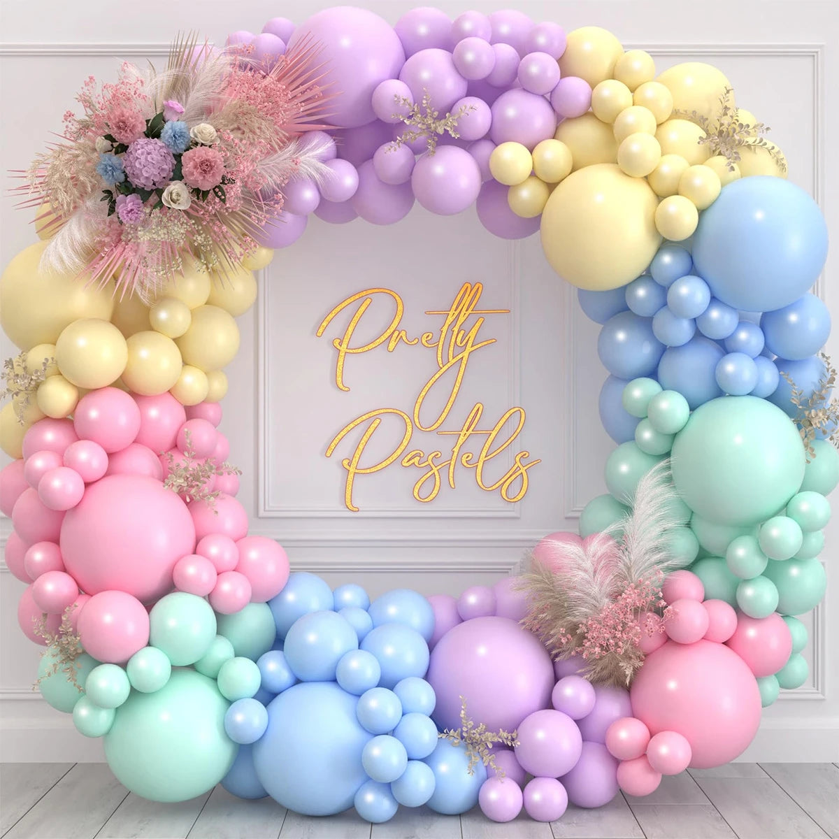 Colorful Macaron Balloons Garland Arch Kit Wedding Birthday Party Decor Kids Birthday Wedding Supplies Latex Ballon Baby Shower