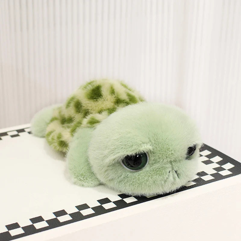 Realistic Tortoise Plush Toys Sea Turtle Cute Animal Doll Soft Stuffed Animal Baby Toy Gift Girls Birthday Gifts Room Decor