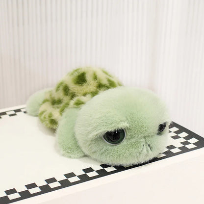 Realistic Tortoise Plush Toys Sea Turtle Cute Animal Doll Soft Stuffed Animal Baby Toy Gift Girls Birthday Gifts Room Decor