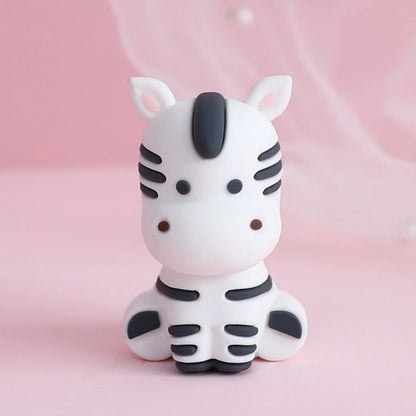 Jungle Safari Animal Cake Toppers with Elephant Giraffe Lion Monkey for Jungle Themed Party Baby Showers Kids Birthday Party