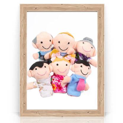 1/5/10 Pcs Cartoon Hand Doll Finger Puppet Baby Children Story Early Education Soothing Doll Plush Toy