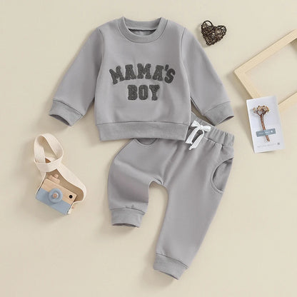 Baby Boy Sweatshirt Set