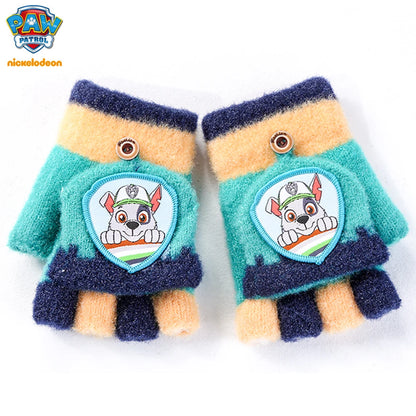 Genuine Paw Patrol Winter KIDS Glove Chase Marshall Skye Everest Rubble Zuma Rocky Ryder Children Mittens Christmas Gift 2-6T
