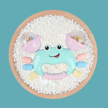 1pc random color Early Development crab Rattle Toys For Babies 0 to 36 Months Newborns Baby  Games Toys Teether Rattle Baby Toys