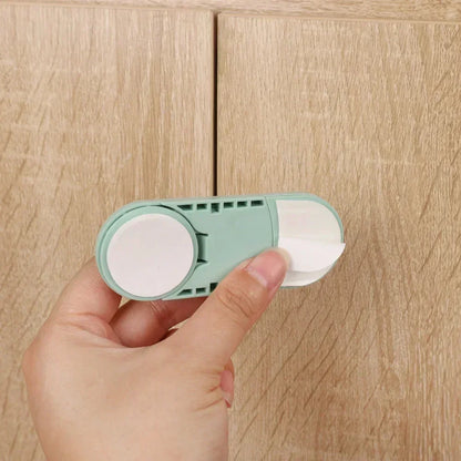 Latch Cabinet Door Protection 5pcs Children's Drawer Safety Baby Anti Pinch Hand Invisible Lock Opposite Door Wardrobe Lock