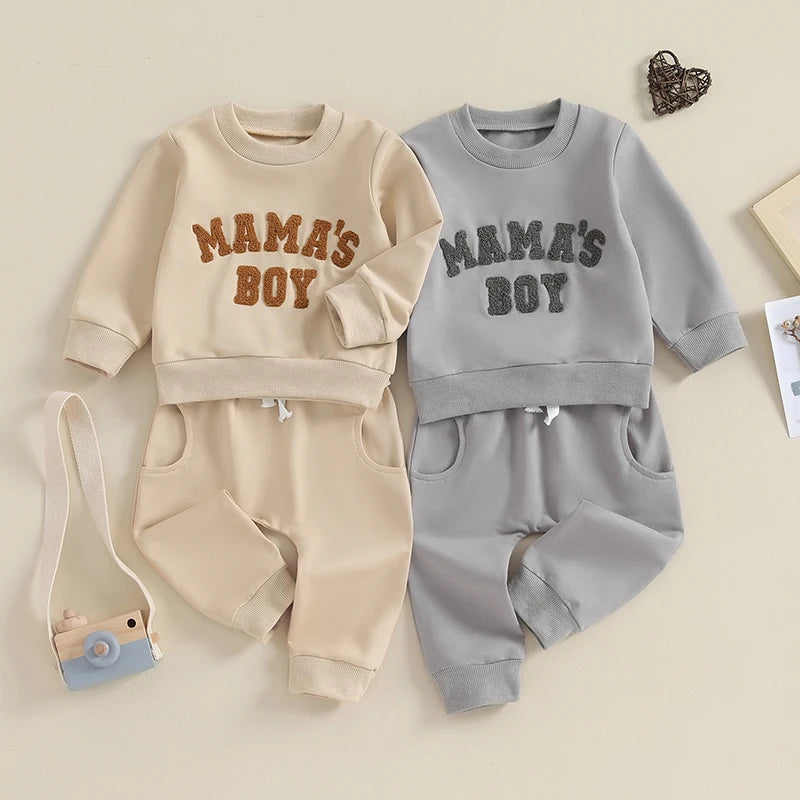 Baby Boy Sweatshirt Set