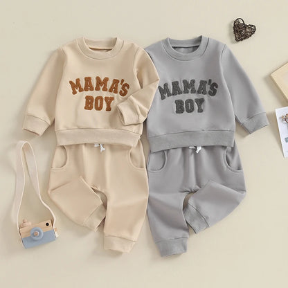 Baby Boy Sweatshirt Set