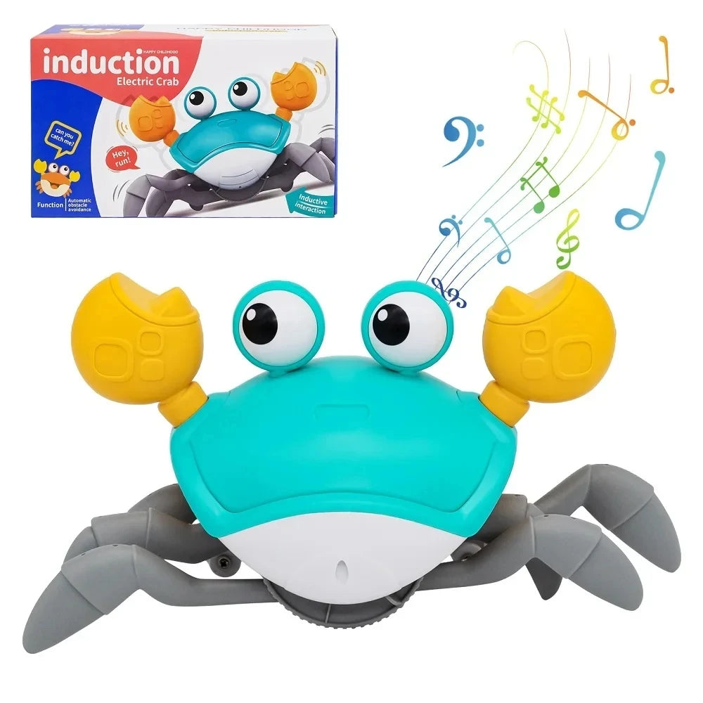 Dancing Crab Run Away Toy Christmas Gift for Babies Crawling Interactive Escape Crabs kids electronic toys Birthday No Battery