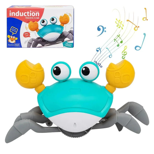 Dancing Crab Run Away Toy Christmas Gift for Babies Crawling Interactive Escape Crabs kids electronic toys Birthday No Battery