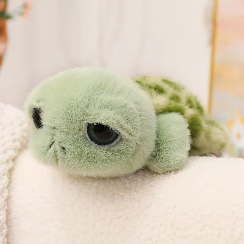 Realistic Tortoise Plush Toys Sea Turtle Cute Animal Doll Soft Stuffed Animal Baby Toy Gift Girls Birthday Gifts Room Decor