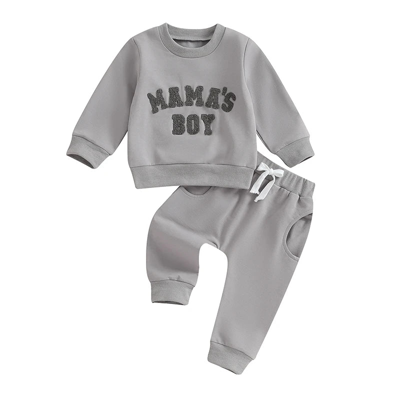 Baby Boy Sweatshirt Set