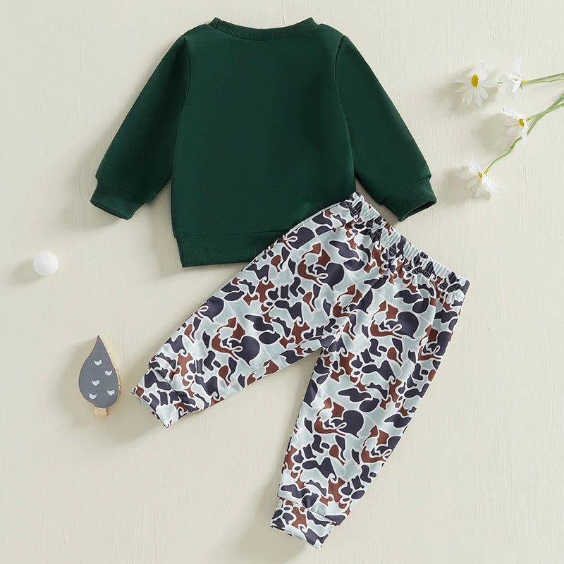 Camo Duck Baby Outfit Set