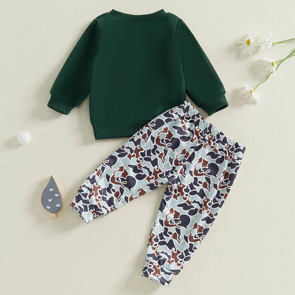 Camo Duck Baby Outfit Set