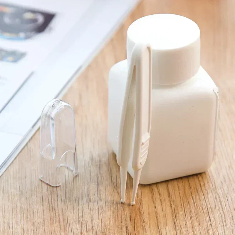 Tweezers Cleaning Forceps Baby Plastic Tweezers Nose Cleaner Tool Toddler Nasal Cavity Care Supplies Baby Essentials Kids Safety