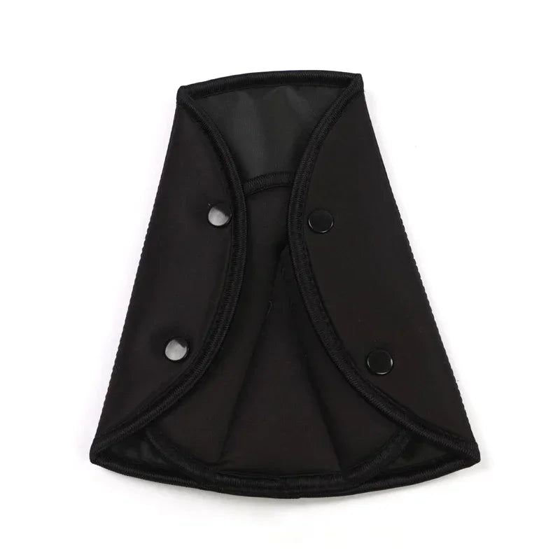 Universal Car Safe Seat Belt Cover Soft Adjustable Triangle Safety Seat Belt Pad Clips Protection for Baby Child Belts amagi