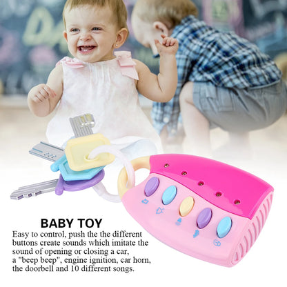 ZK30 Baby Toy Smart Key Remote Car Control Musical Pretend Play for Kids Education Toys