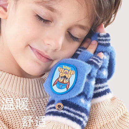 Genuine Paw Patrol Winter KIDS Glove Chase Marshall Skye Everest Rubble Zuma Rocky Ryder Children Mittens Christmas Gift 2-6T
