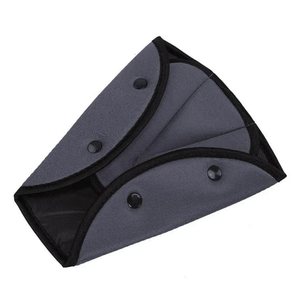 Universal Car Safe Seat Belt Cover Soft Adjustable Triangle Safety Seat Belt Pad Clips Protection for Baby Child Belts amagi