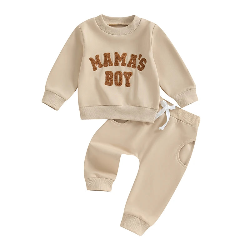 Baby Boy Sweatshirt Set
