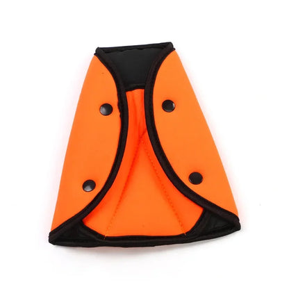 Universal Car Safe Seat Belt Cover Soft Adjustable Triangle Safety Seat Belt Pad Clips Protection for Baby Child Belts amagi