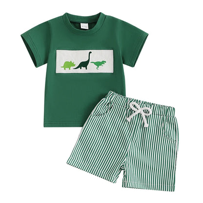 Toddler Baby Animal Print Shorts Set