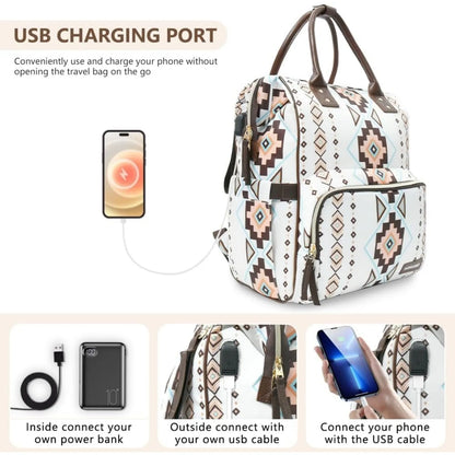 Portable Insulated Diaper Organizer Bag