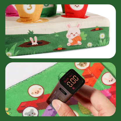 Baby Carrot Harvest Game Montessori Toy Pull Turnip Toddler Motor Skills Training Color Learning Educational Toys For Children