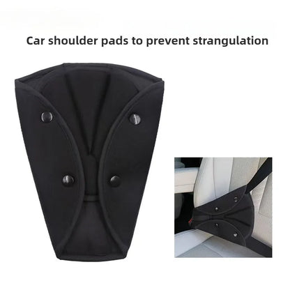 Car Safety Belt Cover Sturdy Adjustable Triangle Safety Seat Belt Pad Clips Baby Child Protection Car-Styling Car Goods