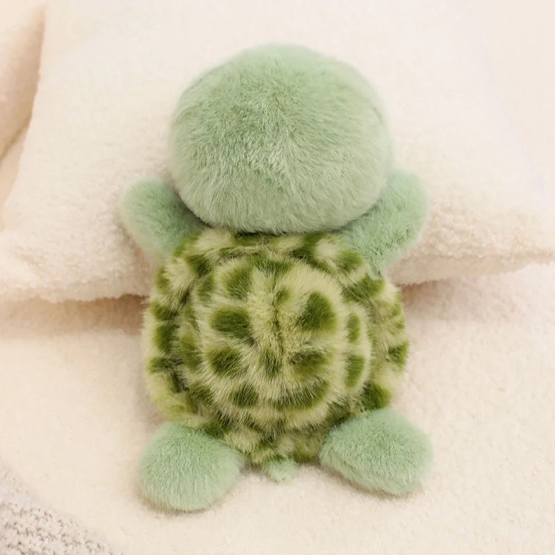 Realistic Tortoise Plush Toys Sea Turtle Cute Animal Doll Soft Stuffed Animal Baby Toy Gift Girls Birthday Gifts Room Decor